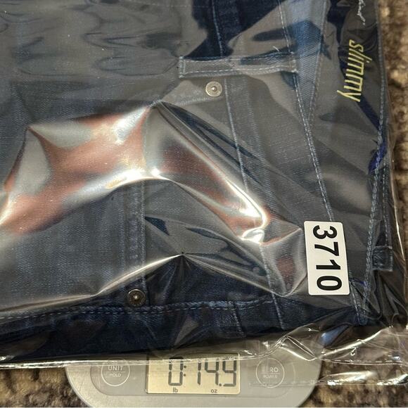 7 for All Mankind Men’s Size 33 Dark Blue Wash Slimmy Slim Fit Jeans - Picture 8 of 8